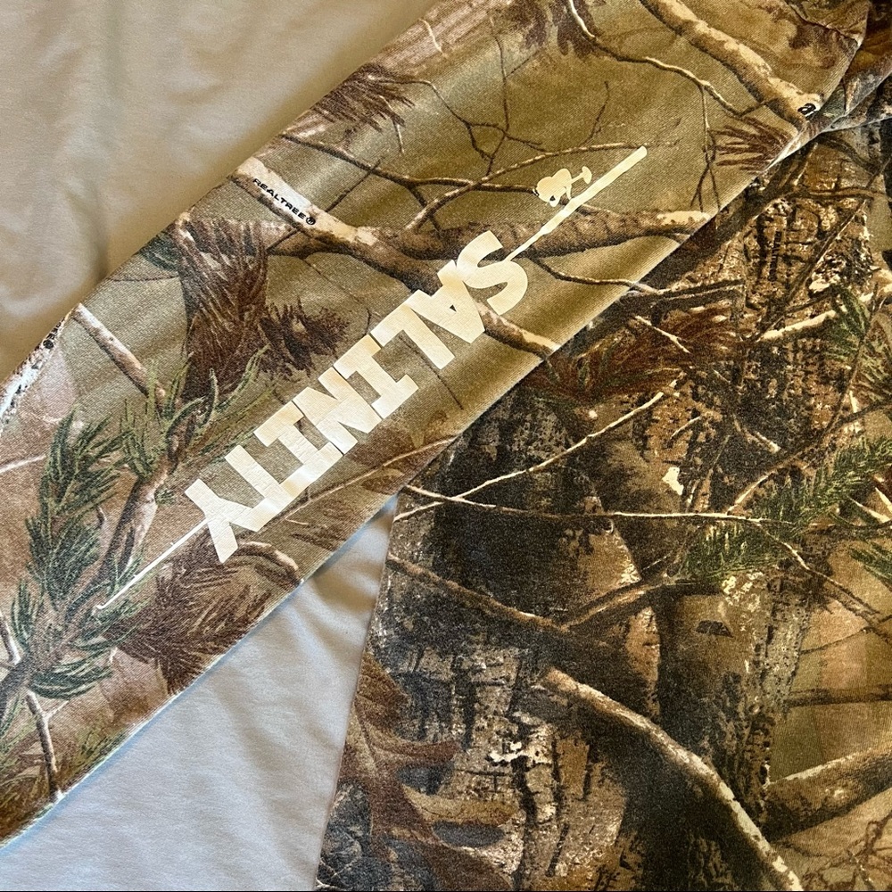 Salinity Real Tree Camo long Sleeve t-Shirt- Mens XL